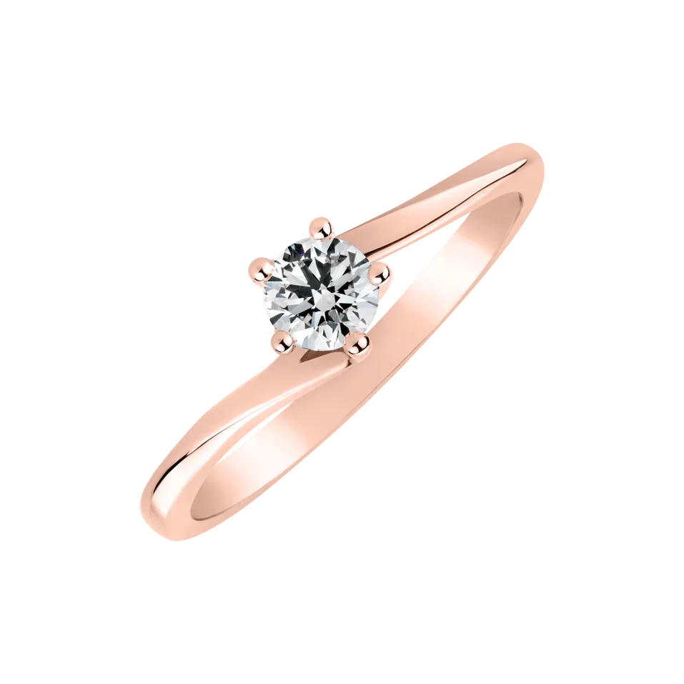 Prsten s diamantem Vivid Love
