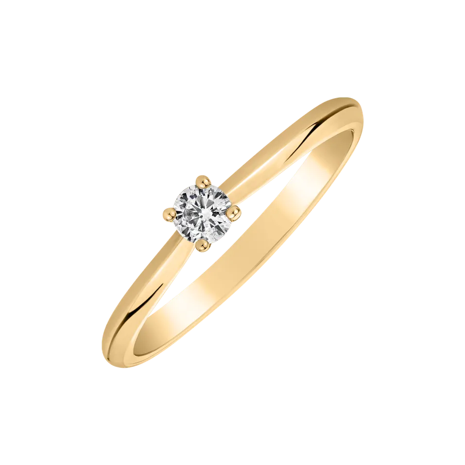 Prsten s diamantem Divine Love