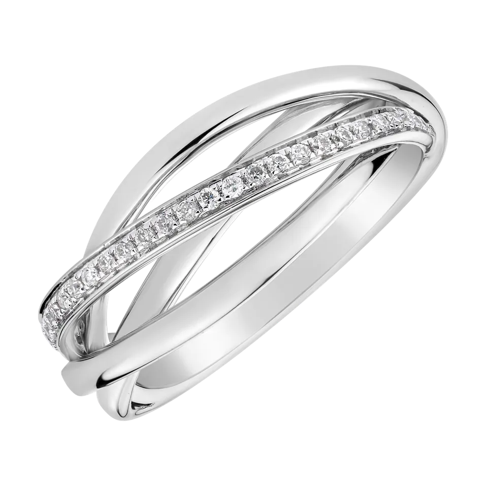 Prsten s diamanty Heaven Ray