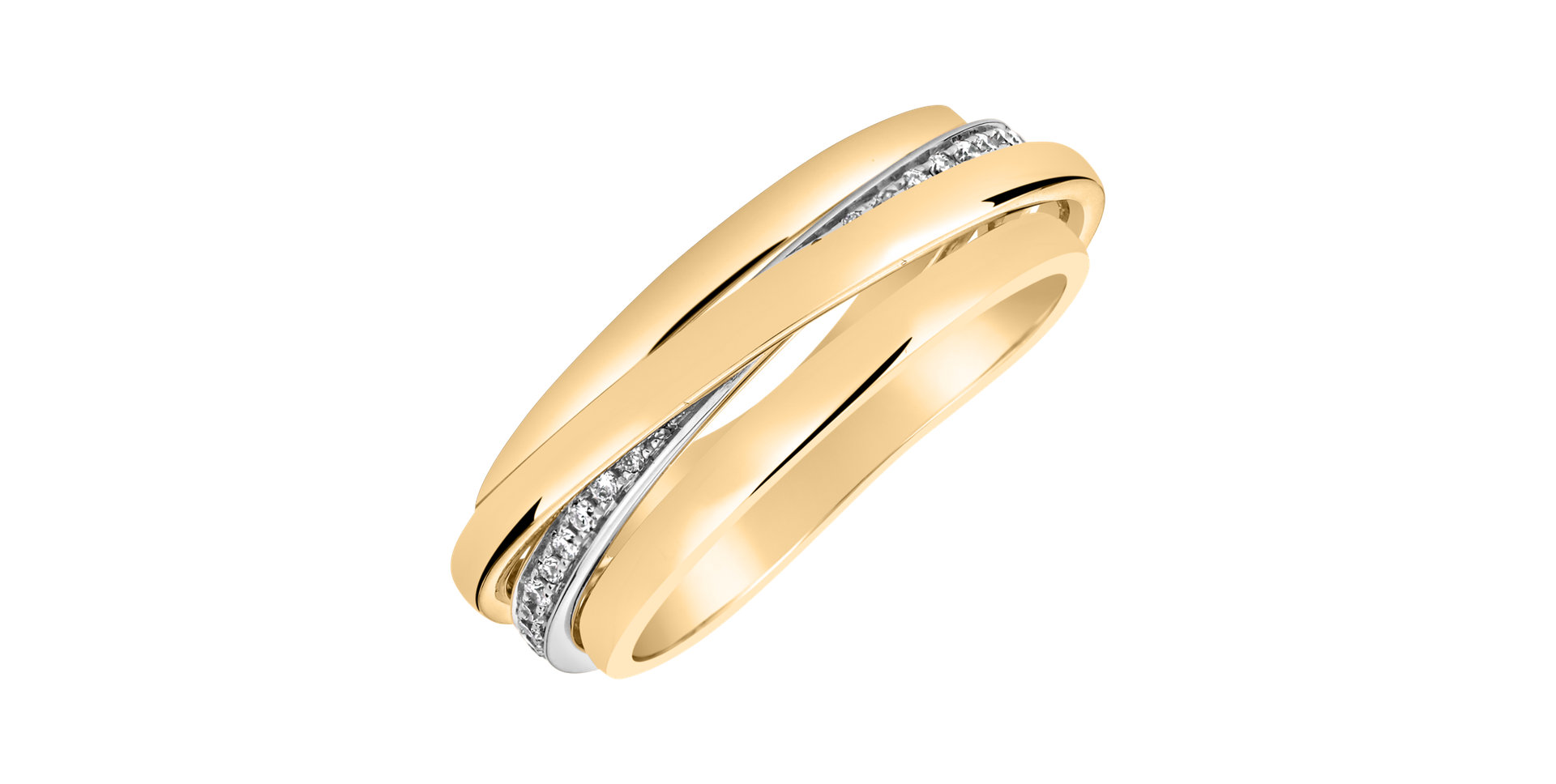 Prsten s diamanty Shine Dawn