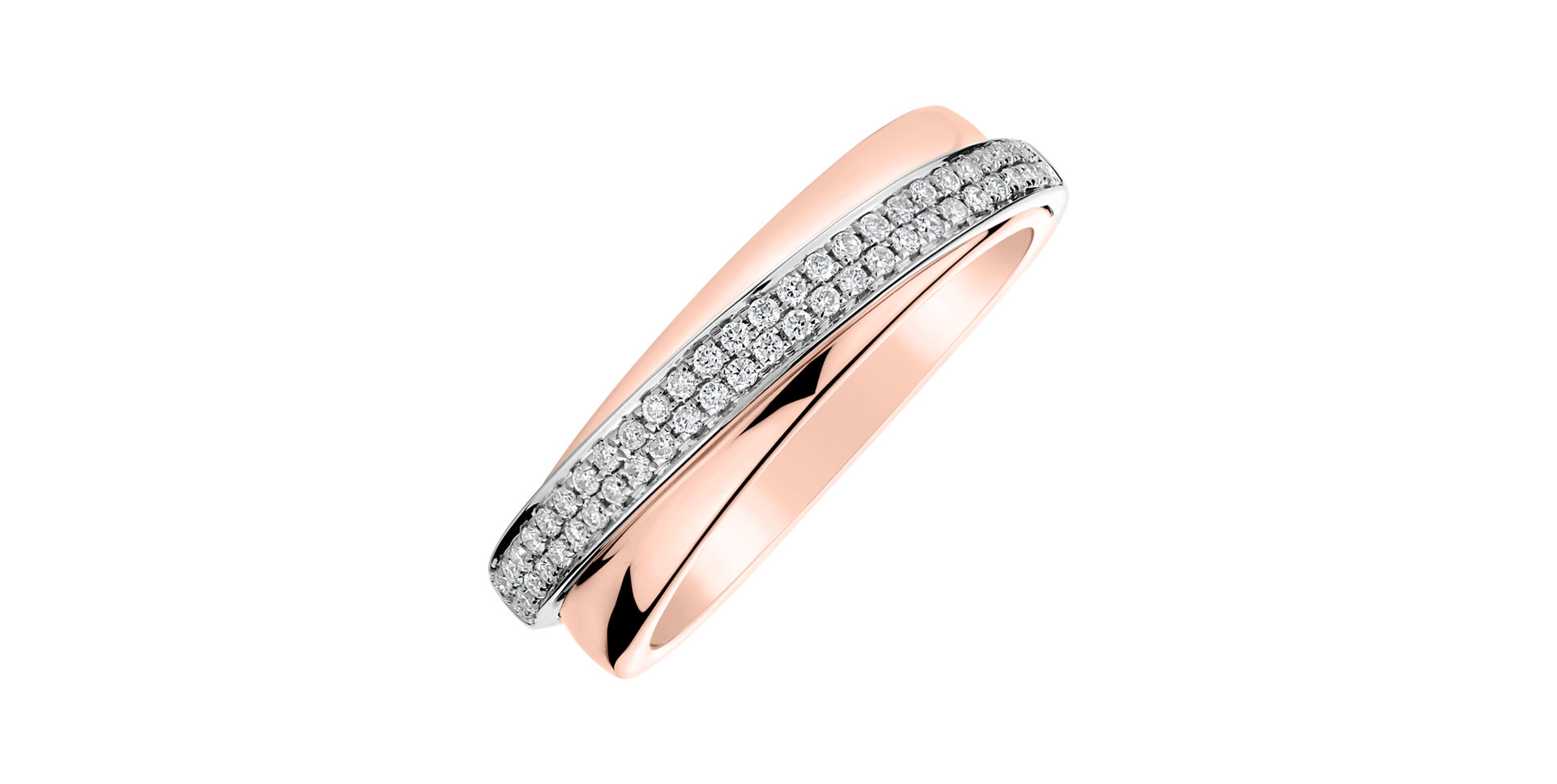 Prsten s diamanty Star Ray