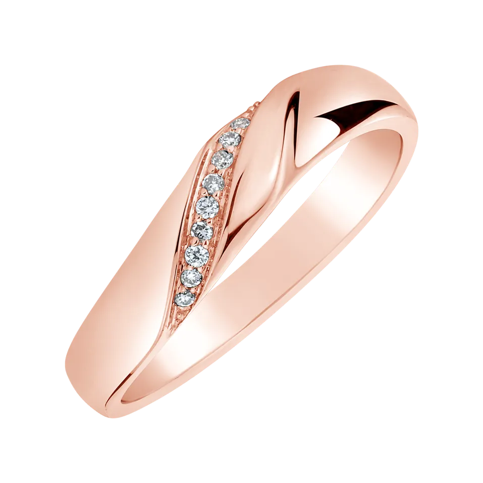 Prsten s diamanty Essential Ray