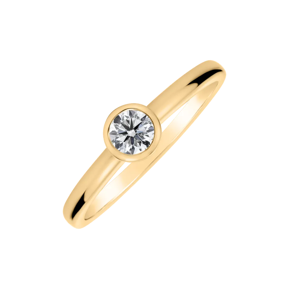 Prsten s diamantem Seductive Glow