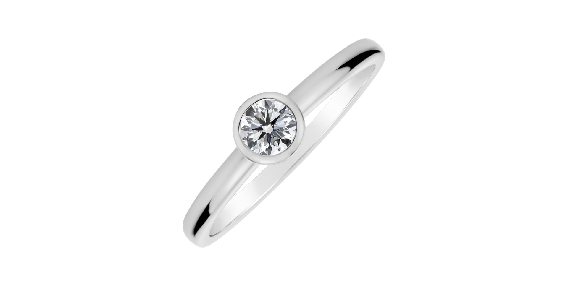 Prsten s diamantem Seductive Glow