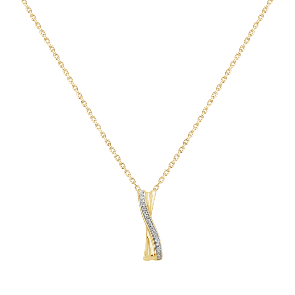 Přívěs s diamanty Shiny Ribbon