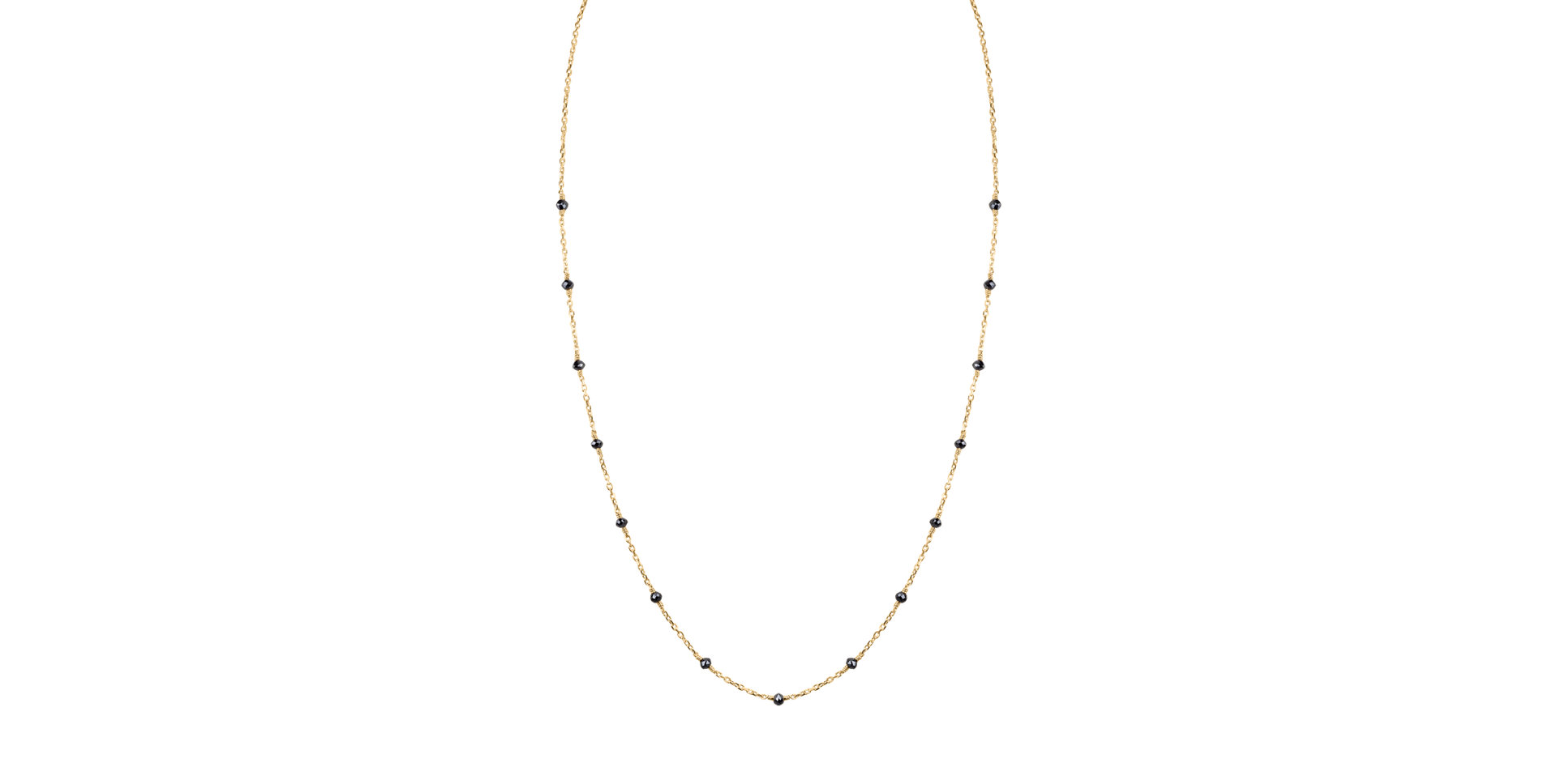 Náhrdelník s černými diamanty Dark Harmony