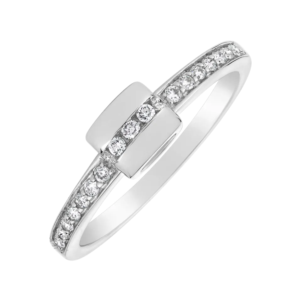 Prsten s diamanty Shine Ray