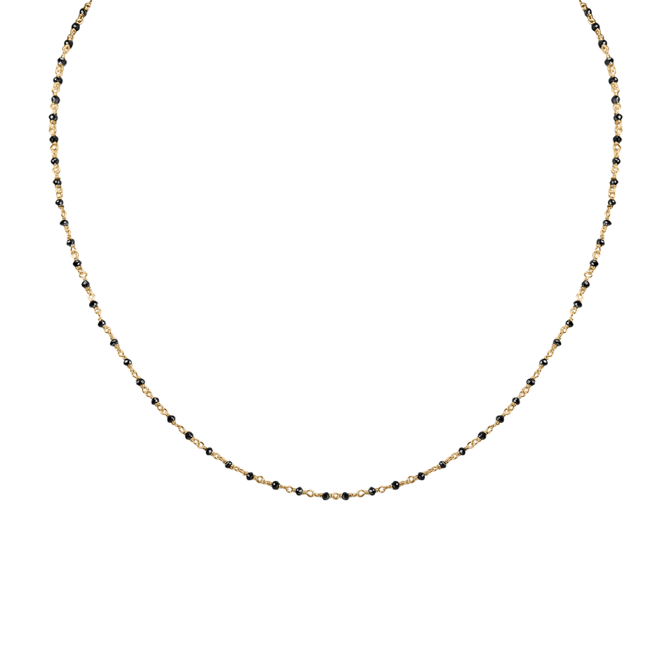Náhrdelník s černými diamanty Dark Melody