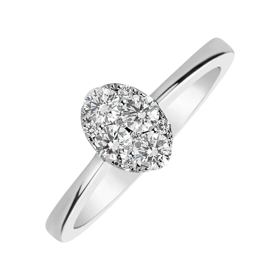 Prsten s diamanty Night Spark