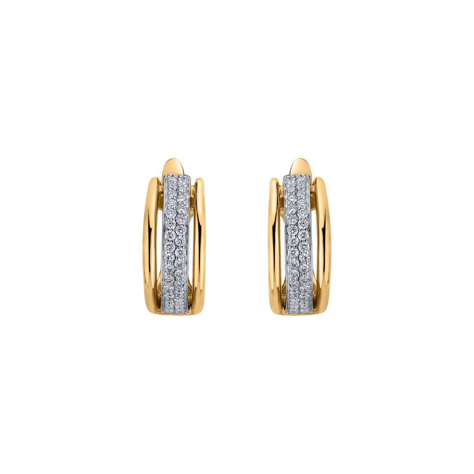 Náušnice s diamanty Daylight Glory