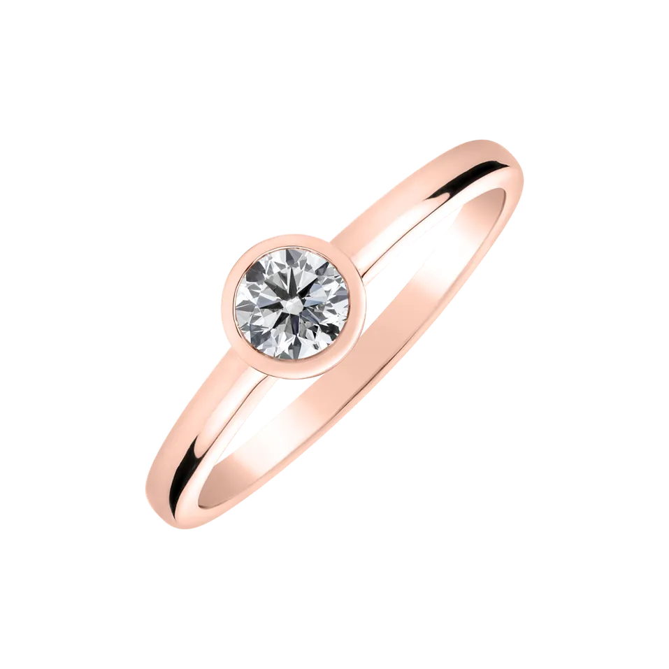 Prsten s diamantem Seductive Glow
