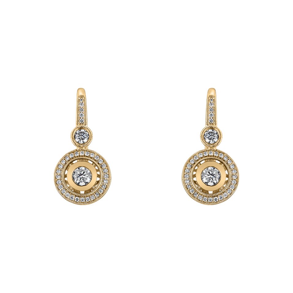 Náušnice s diamanty Monarch Love