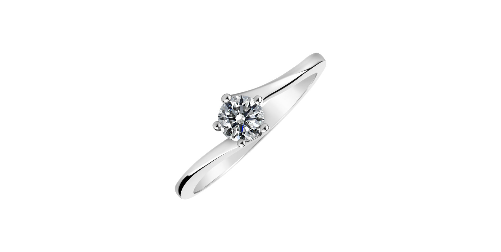 Prsten s diamantem Vivid Love