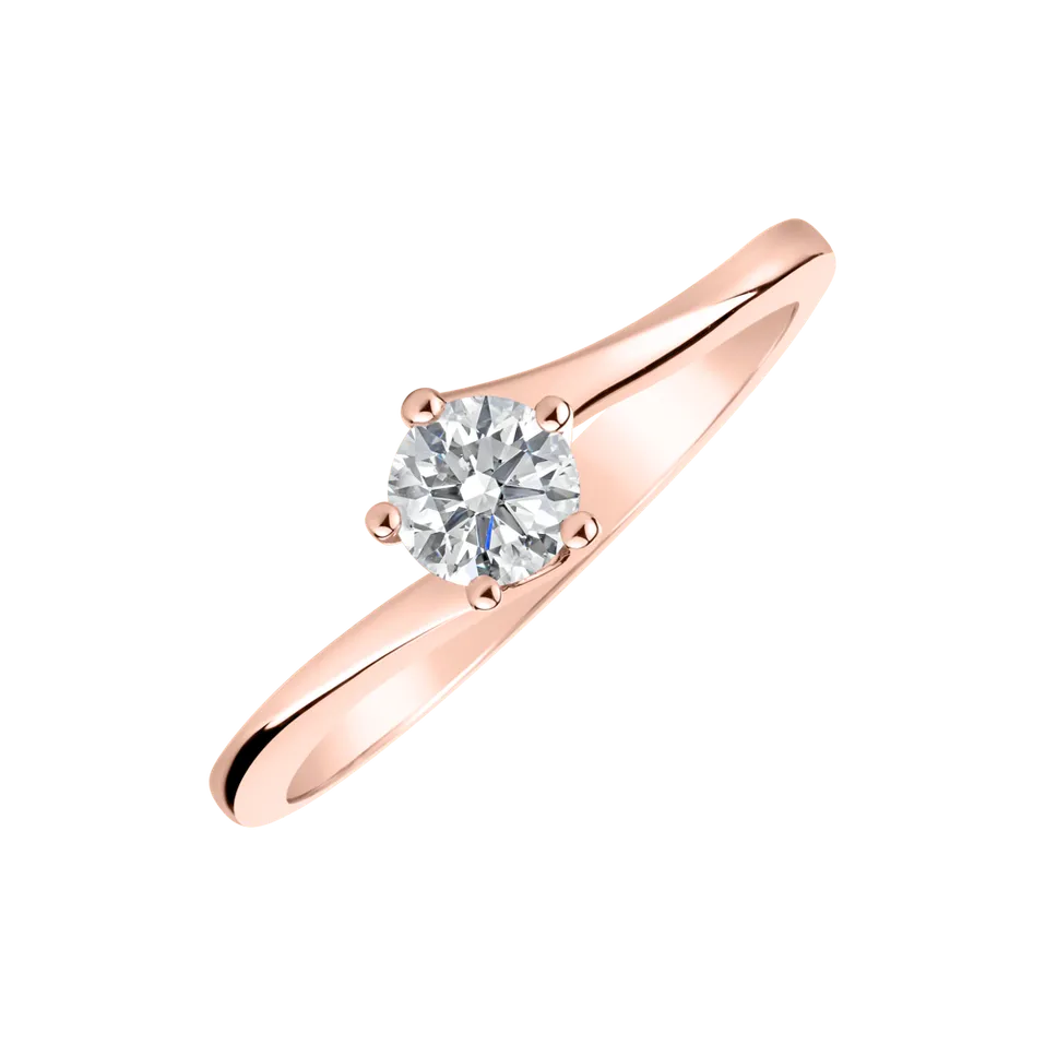 Prsten s diamantem Vivid Love