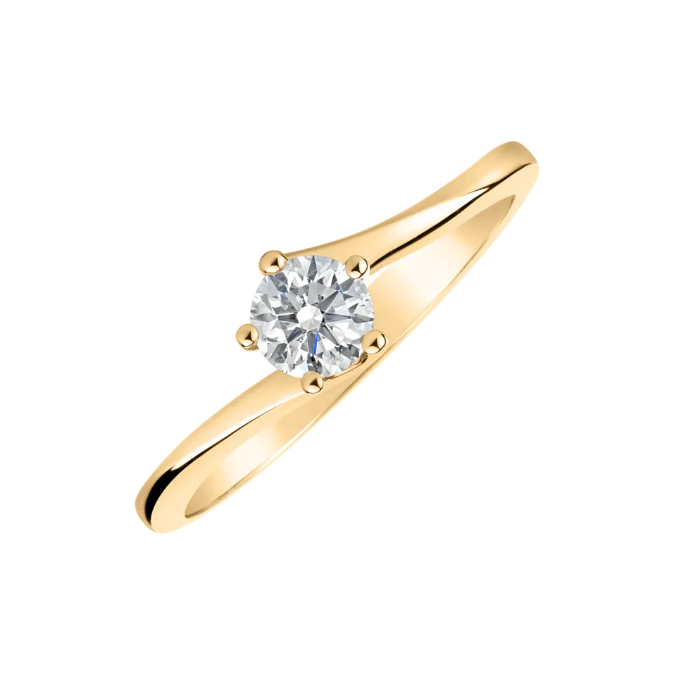 Prsten s diamantem Vivid Love