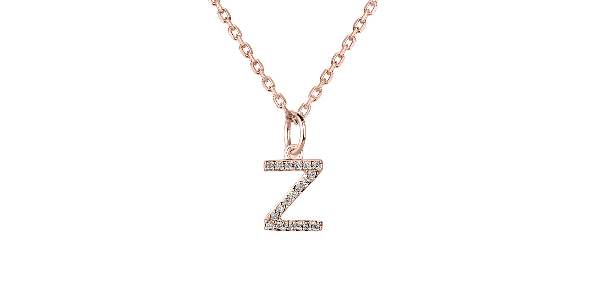 Přívěsek s diamanty Line Glitter  Z