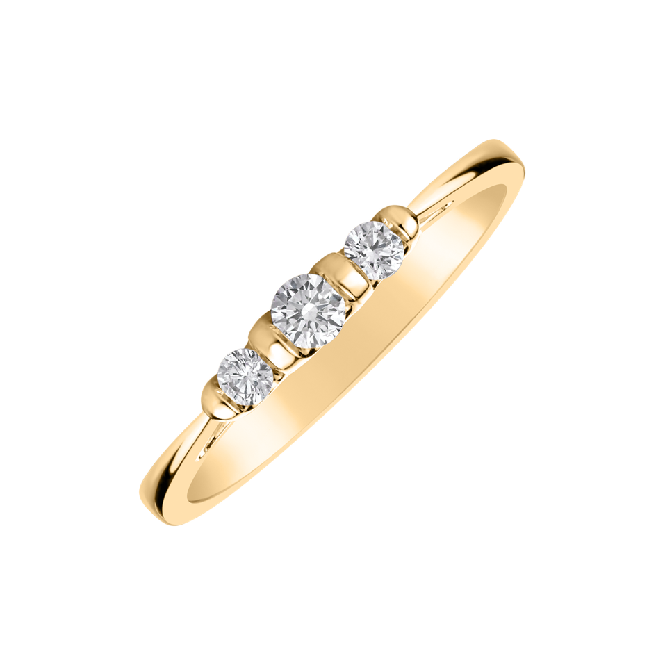 Prsten s diamanty Shards of Hope