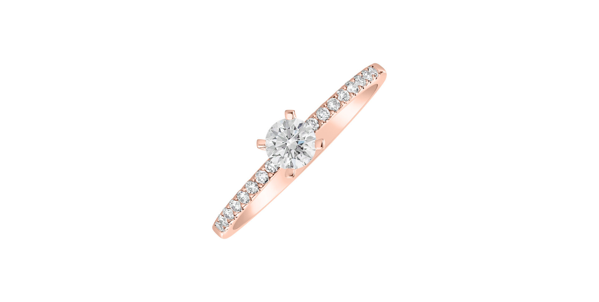 Prsten s diamanty Gem Simplicity