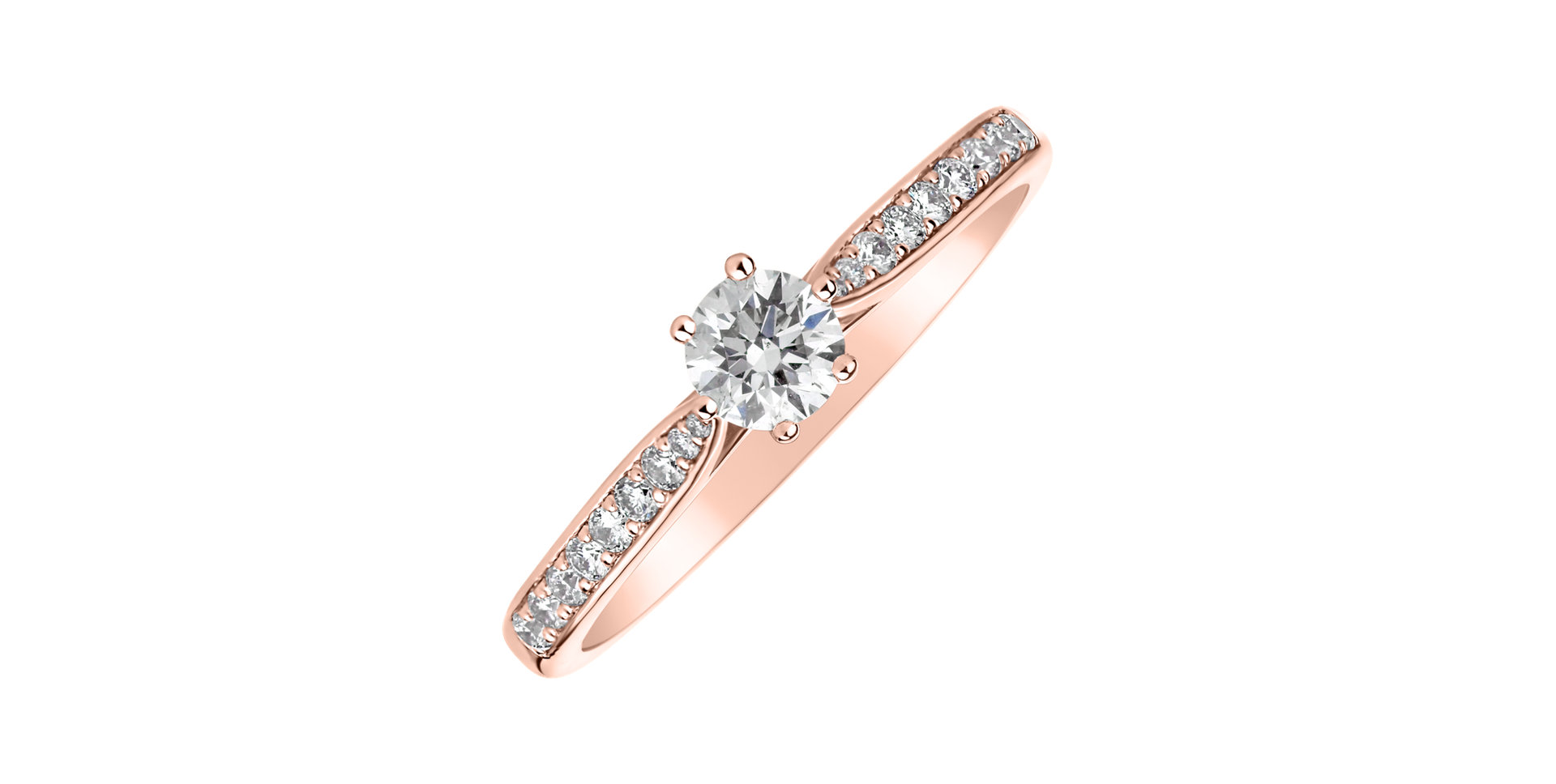 Prsten s diamanty Midnight Romance