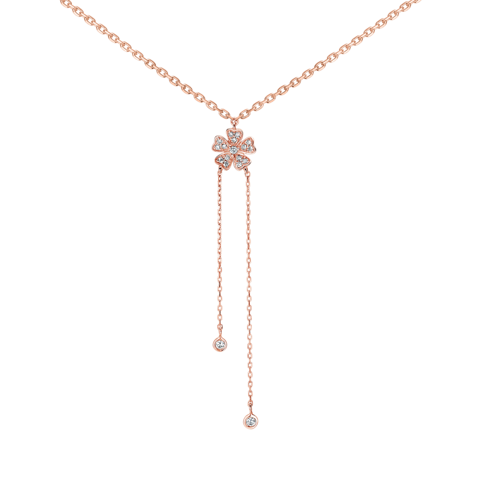 Náhrdelník s diamanty Blossom Waterfall