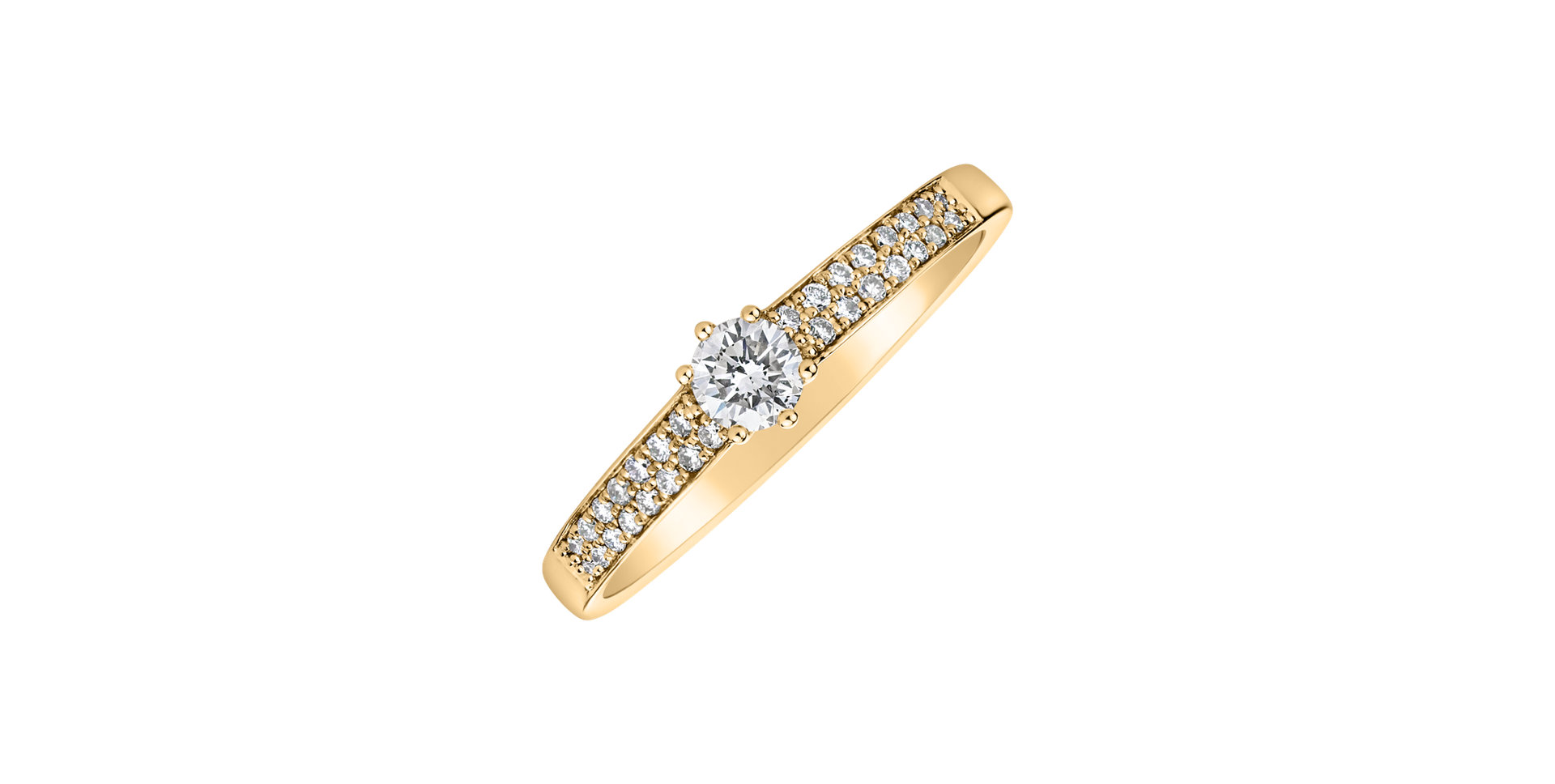 Prsten s diamanty Sparkling Romance