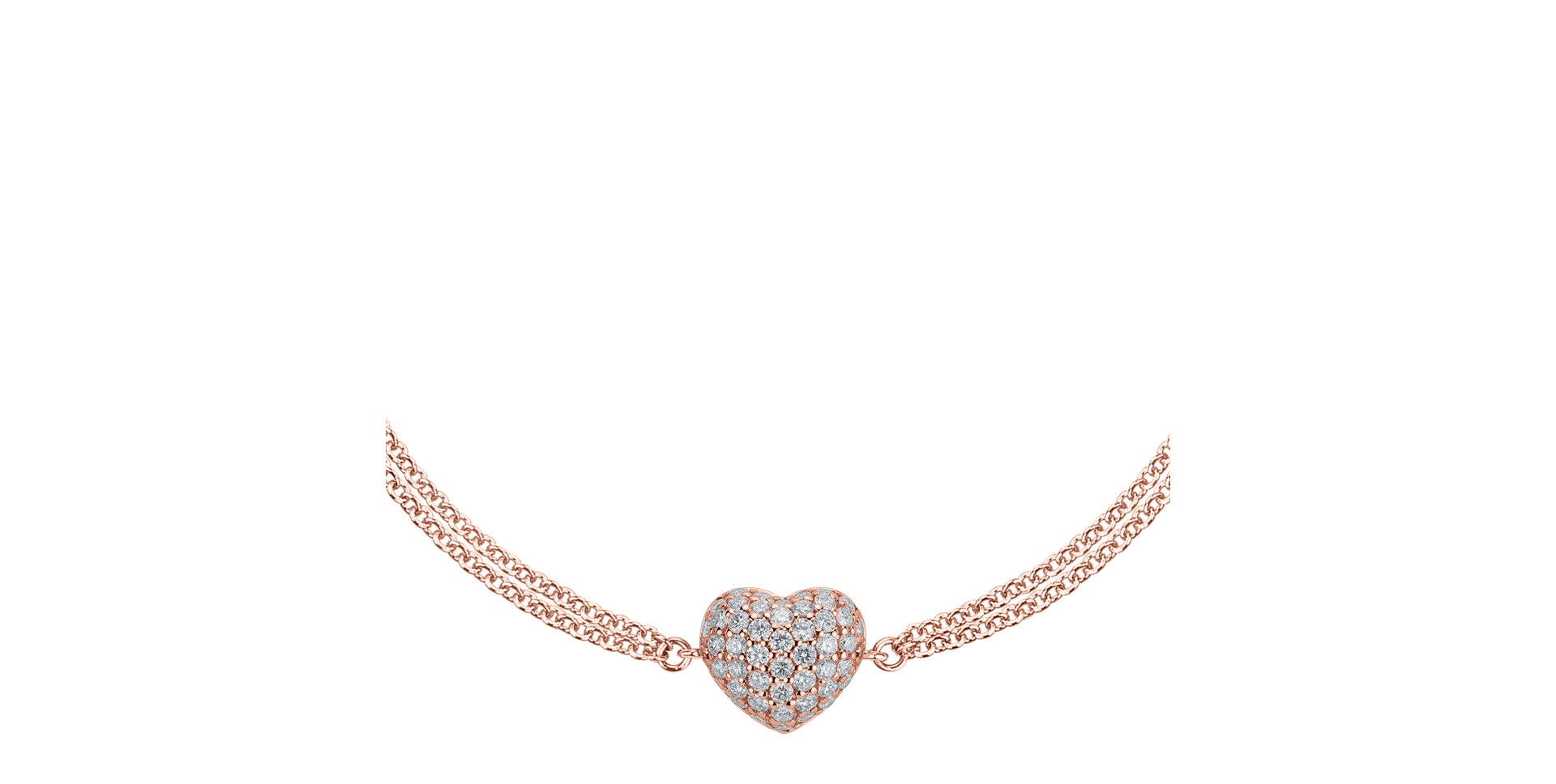 Náramek s diamanty Love Princess