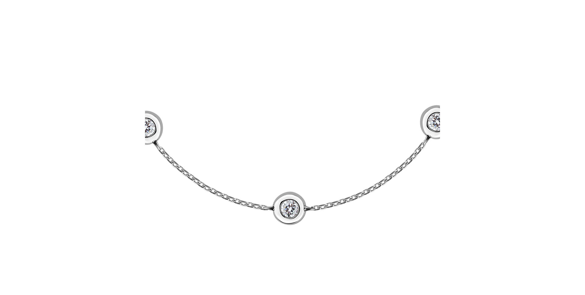 Náramek s diamanty Sparkling Dots