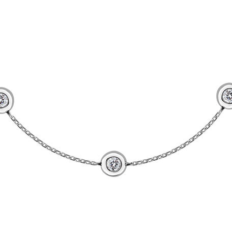 Náramek s diamanty Sparkling Dots