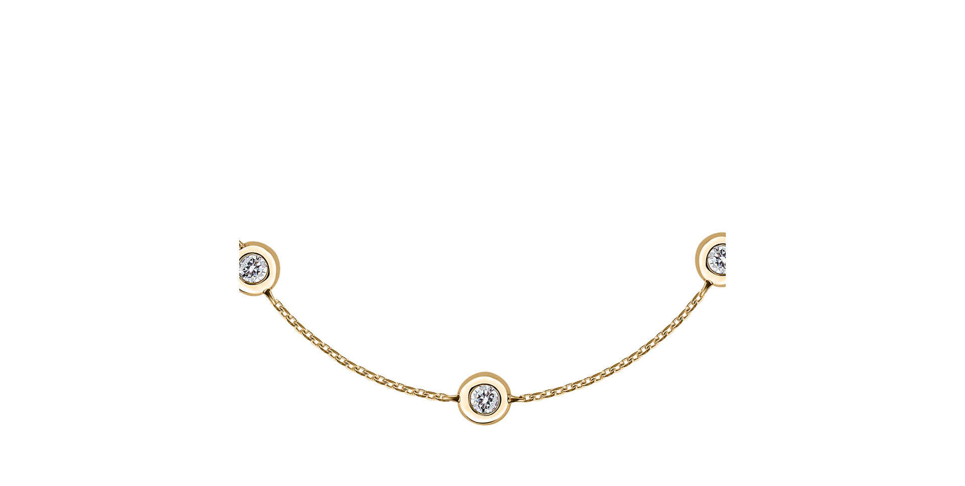 Náramek s diamanty Sparkling Dots