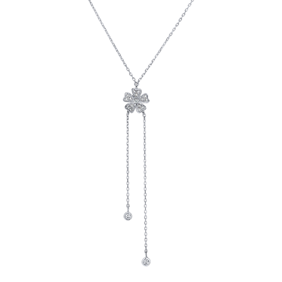 Náhrdelník s diamanty Blossom Waterfall