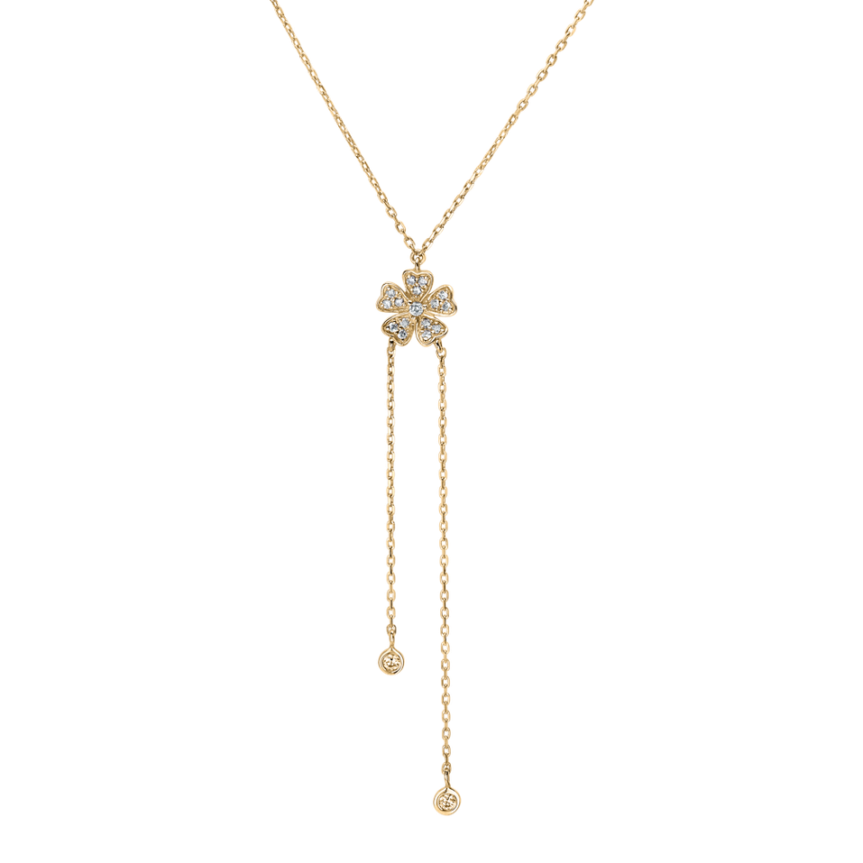 Náhrdelník s diamanty Blossom Waterfall