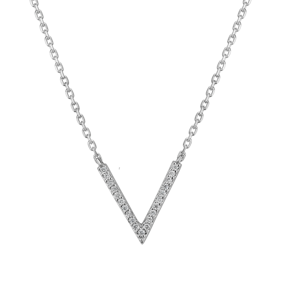 Náhrdelník s diamanty Velvet Beauty