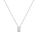 Náhrdelník s diamanty Glittering Letter E2