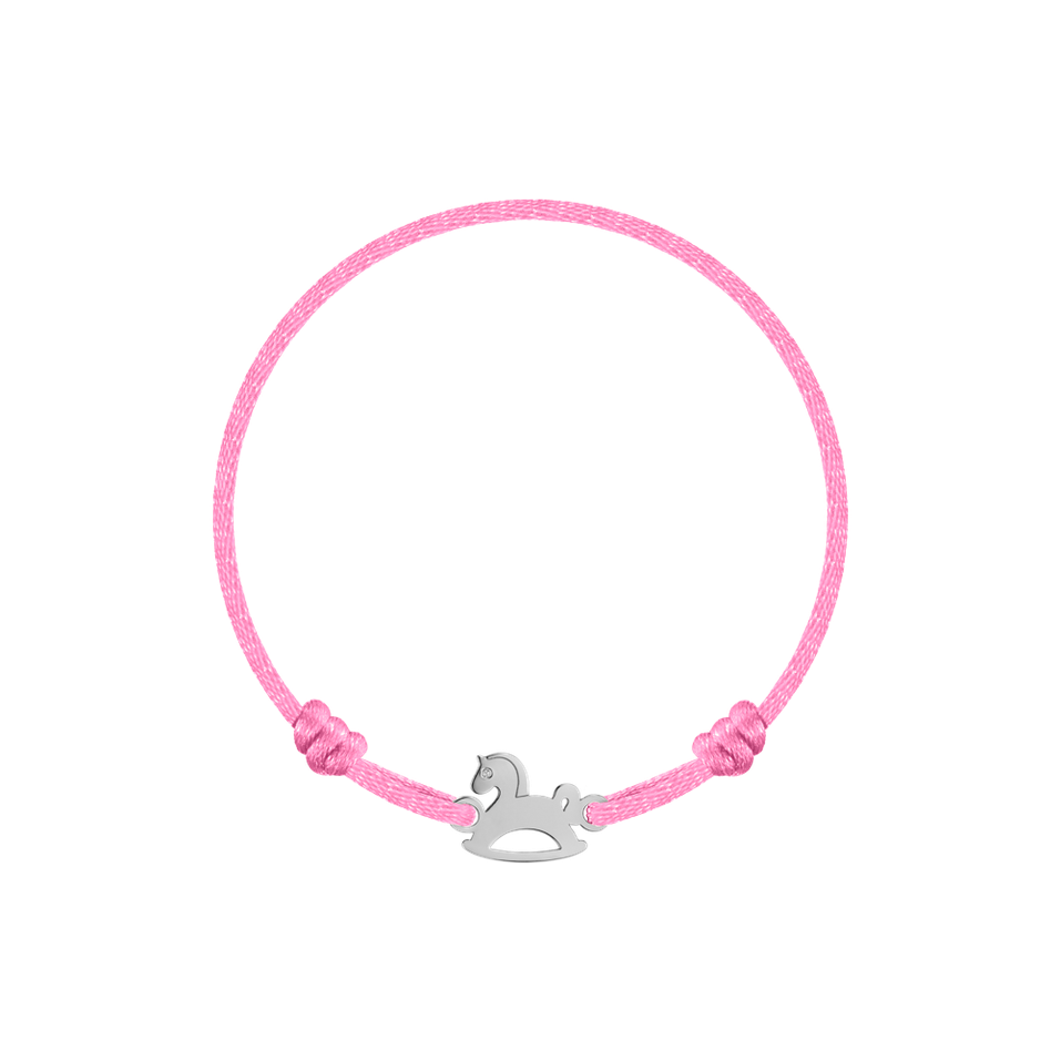 Dětský náramek se šnůrkou Rocking Horse