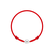 Dětský diamantový náramek se šňůrkou Circle Letter M2