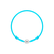Dětský diamantový náramek se šňůrkou Circle Letter M2