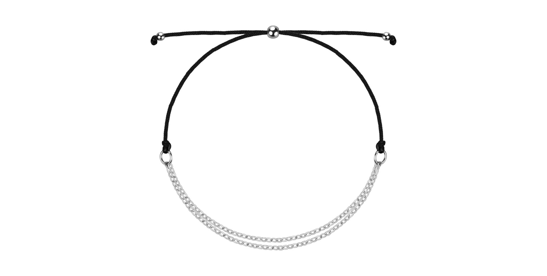 Dámský náramek se šňůrkou Sparkling Chain