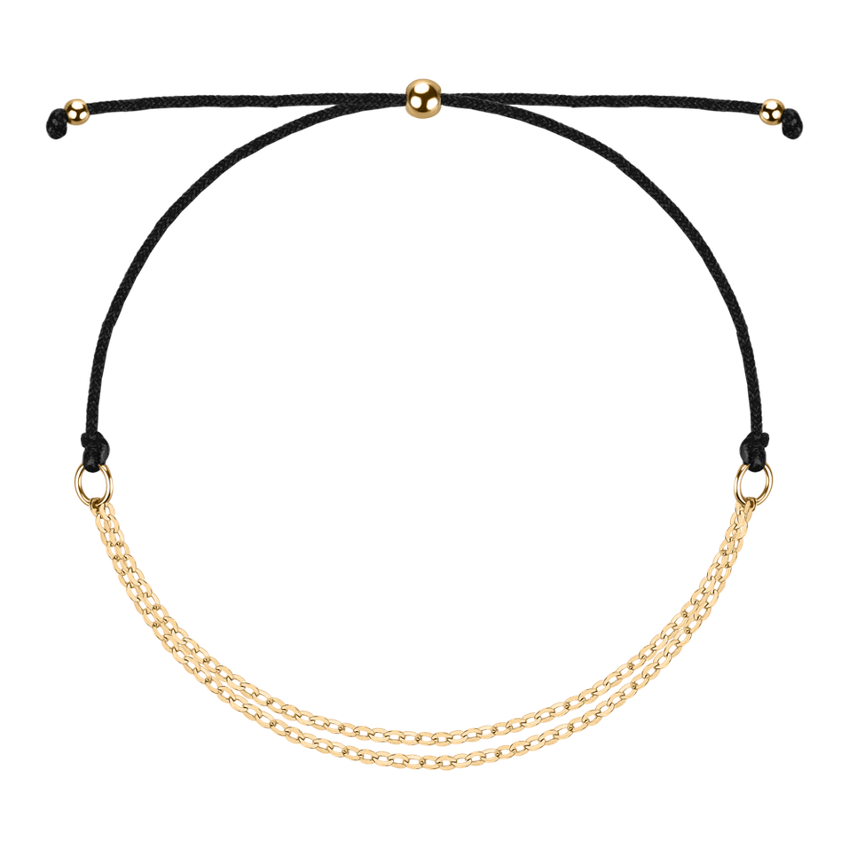 Dámský náramek se šňůrkou Sparkling Chain