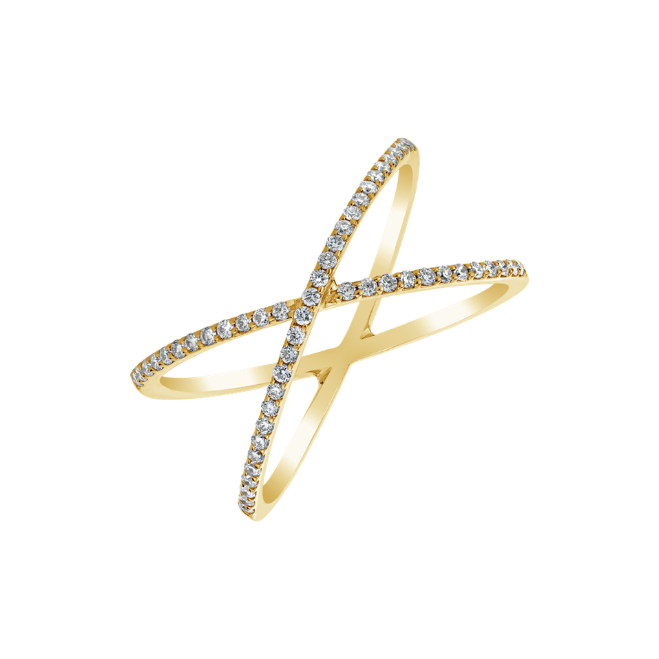 Prsten s diamanty Posh Planet