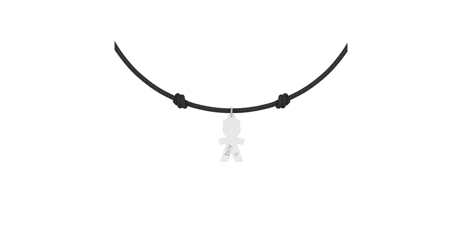 Náramek s diamantem Boy