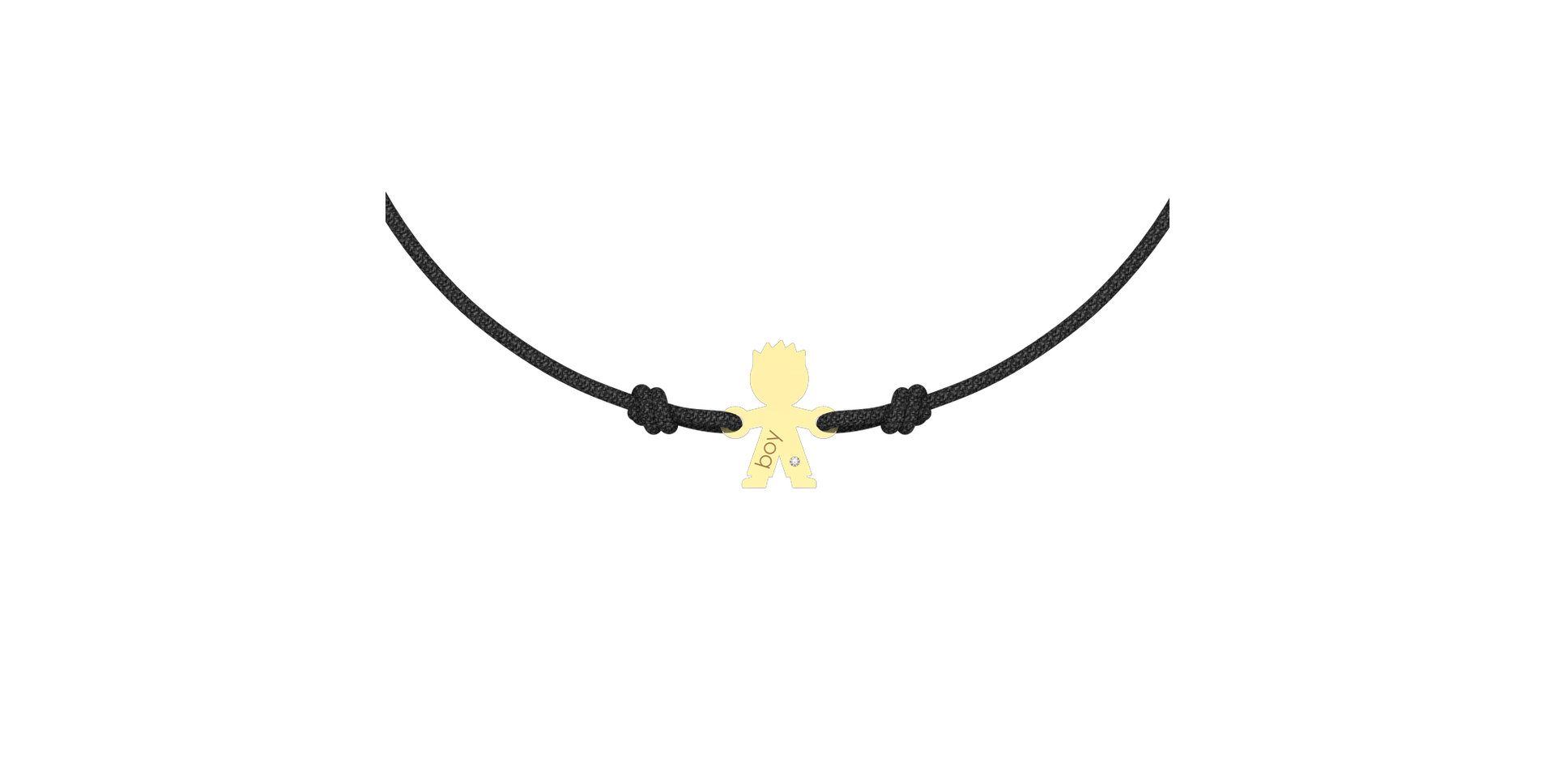 Náramek s diamantem Little Boy