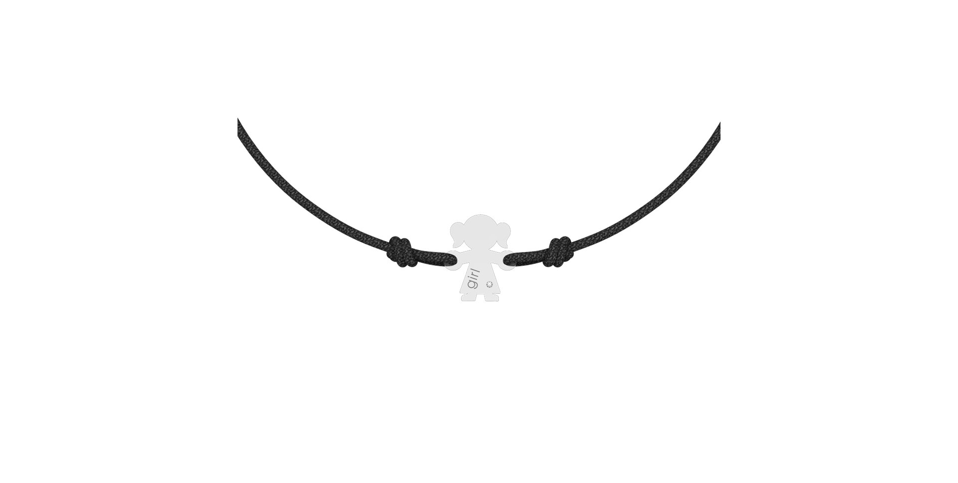 Náramek s diamantem Little Girl