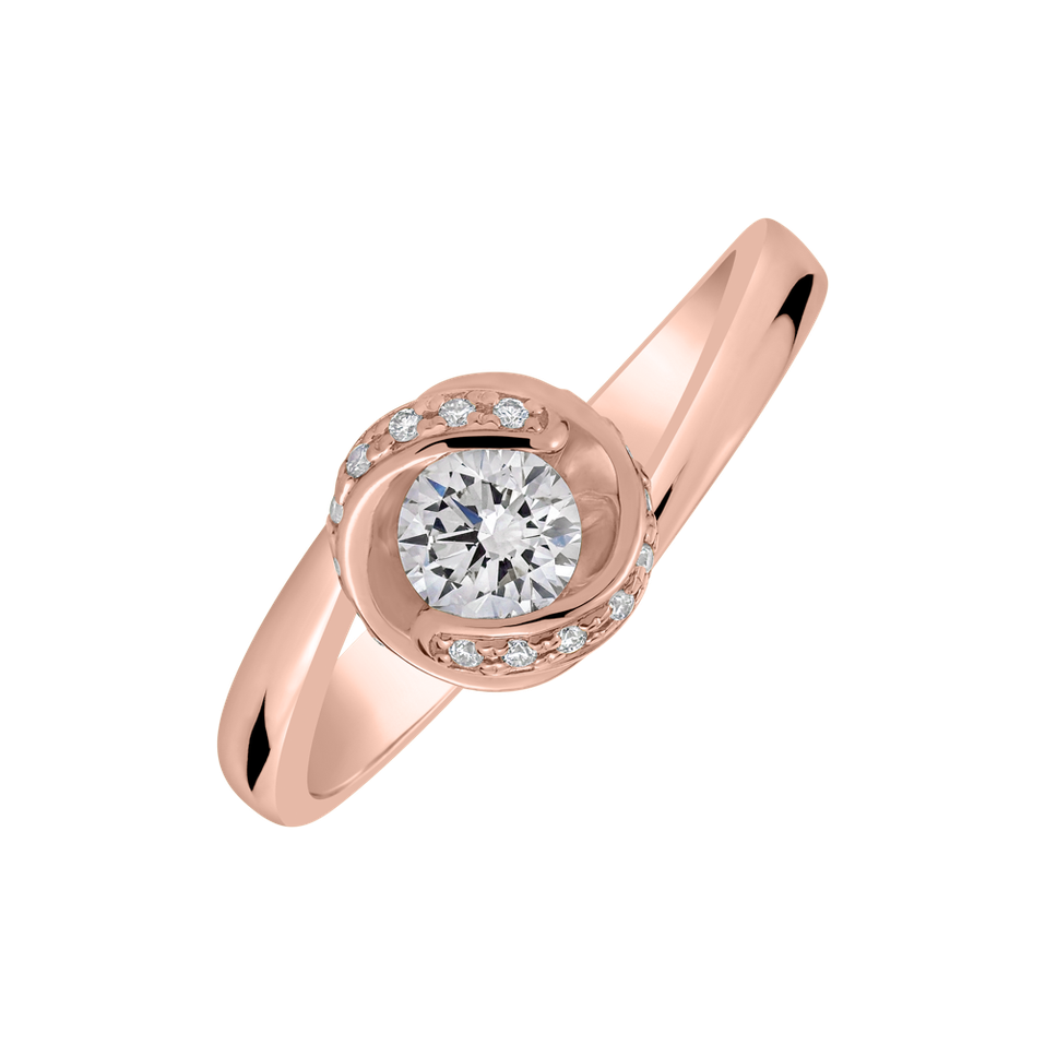 Prsten s diamanty Nynette