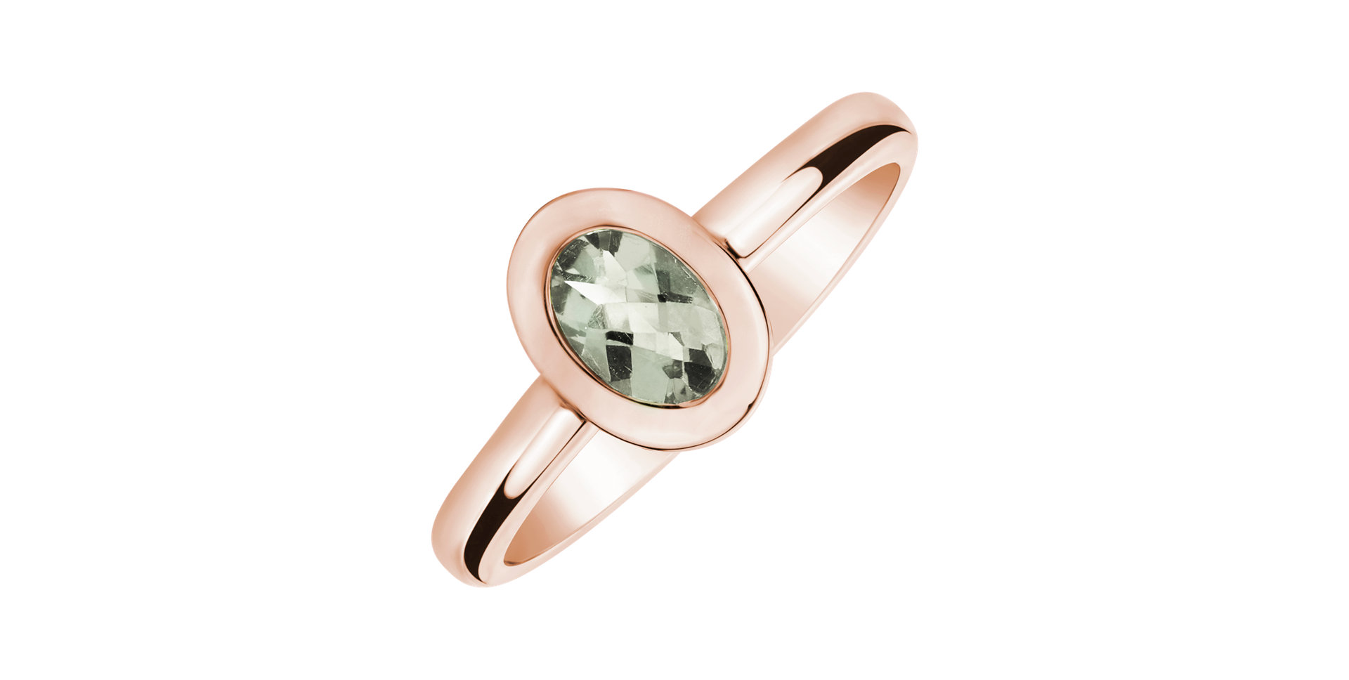 Prsten s ametystem green Space Bonbon