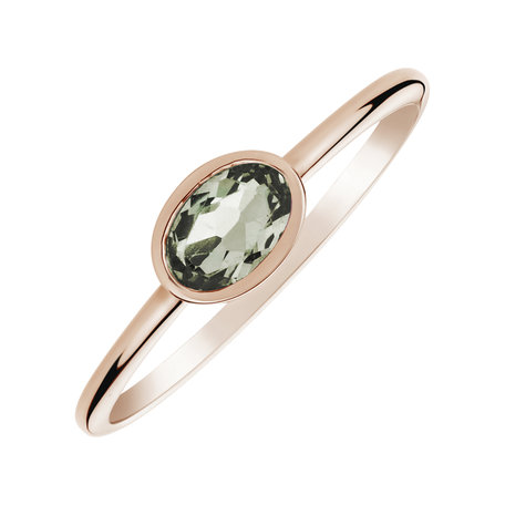 Prsten s ametystem green Space Bonbon