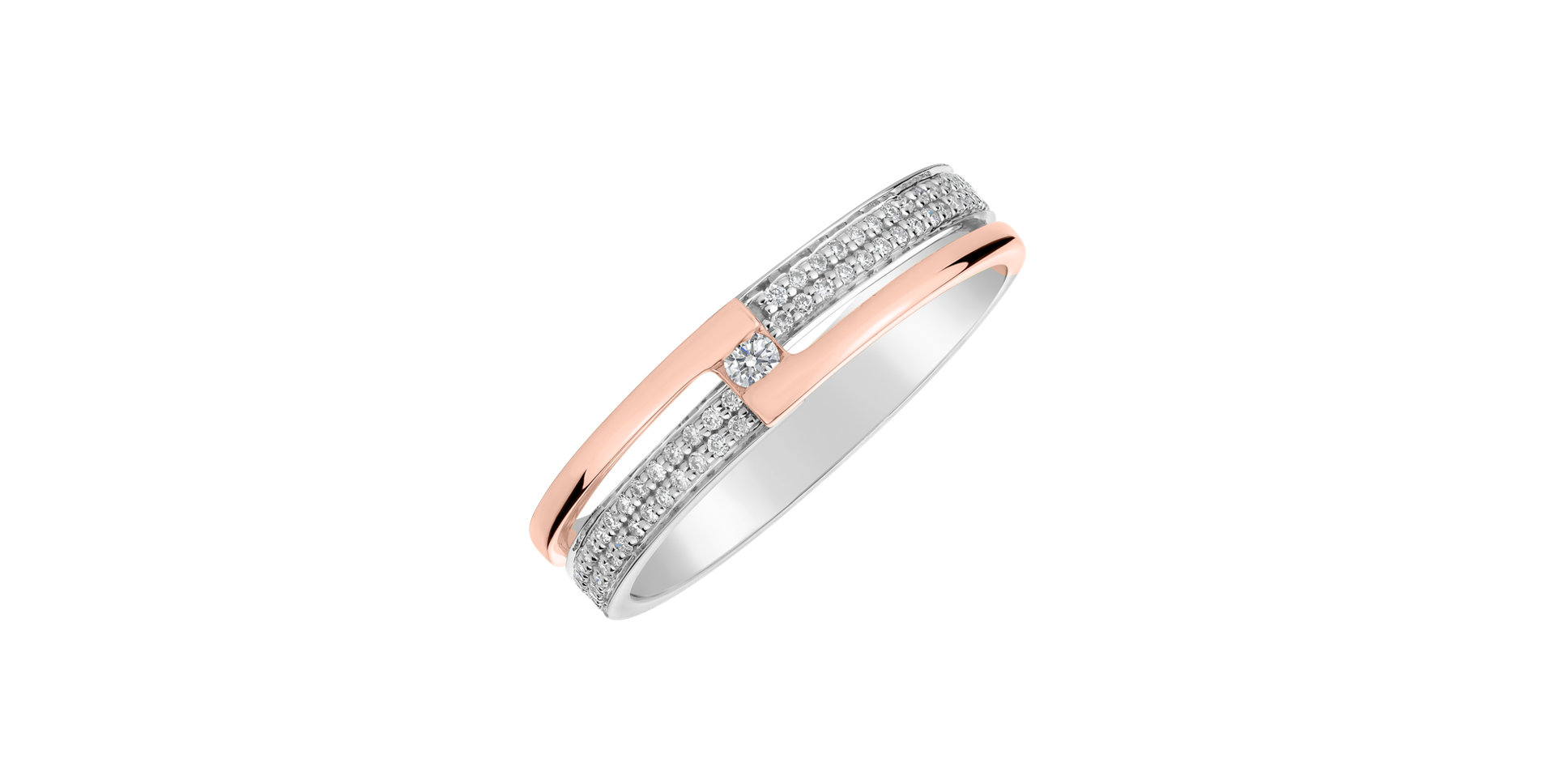 Prsten s diamanty Sparkling Andromeda