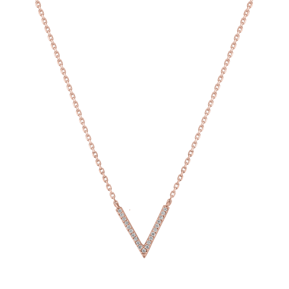 Náhrdelník s diamanty Velvet Beauty