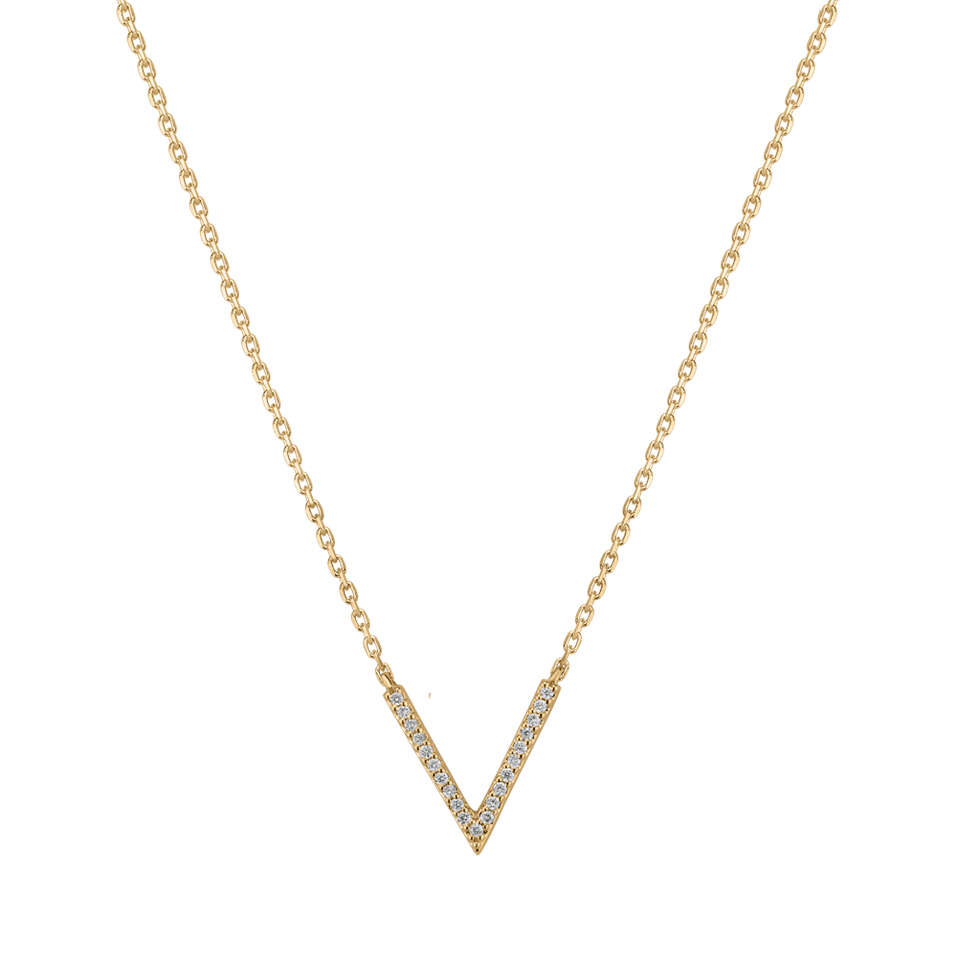 Náhrdelník s diamanty Velvet Beauty