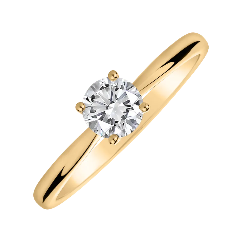 Prsten s diamantem Lovely Beauty