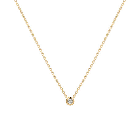 Náhrdelník s diamantem Sparkling Dots